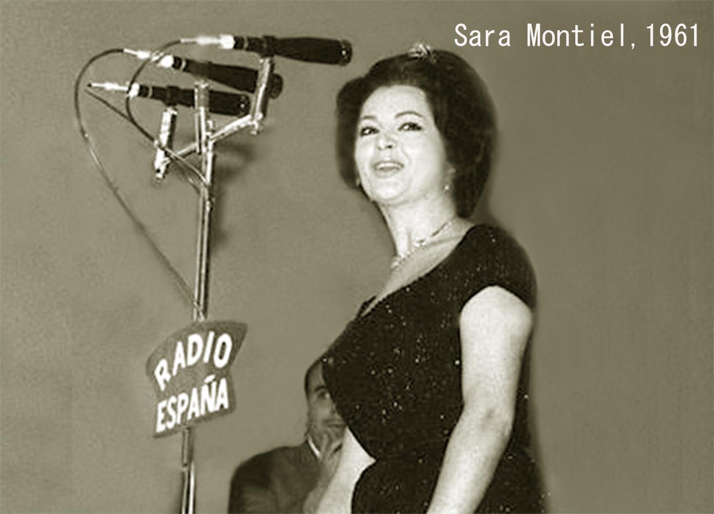 Sara Mantiel em 1961